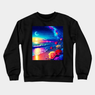 Sailing to Sunset Crewneck Sweatshirt